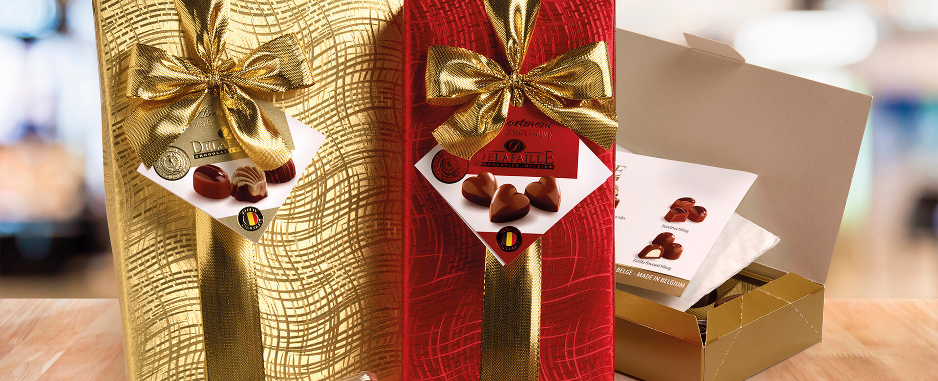 Delafaille chocolate Gift-wrap